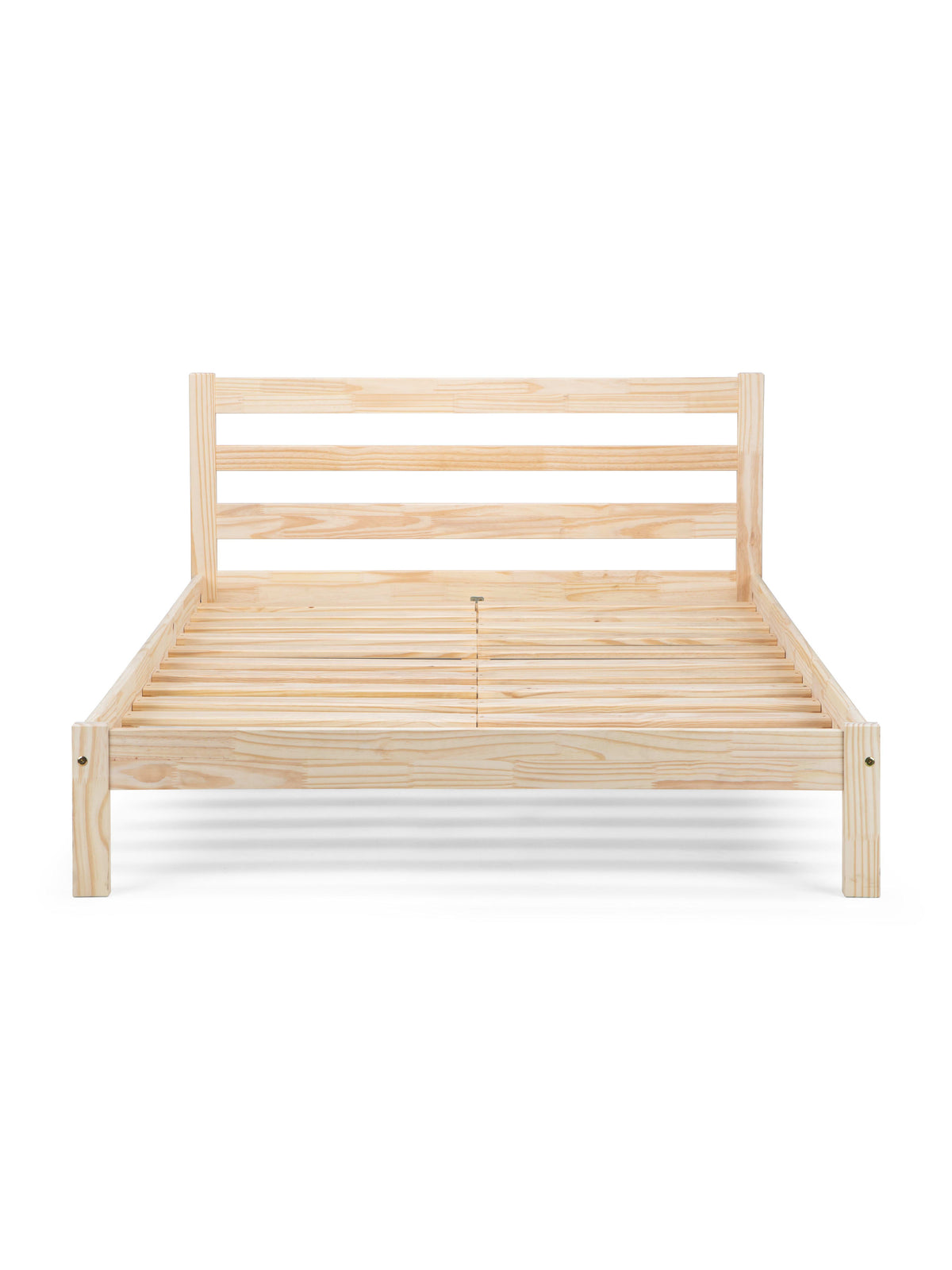 Sami Unfinished Solid Pine Bed – Unfinished Pine