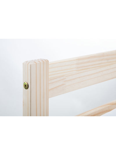 Sami Unfinished Solid Pine Bed – Unfinished Pine