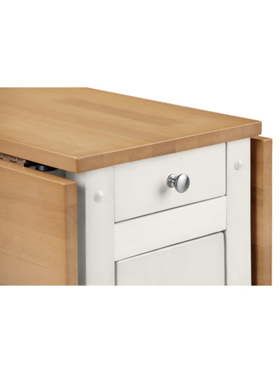 Savoy Dining Set - White/Natural