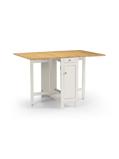 Savoy Dining Set - White/Natural