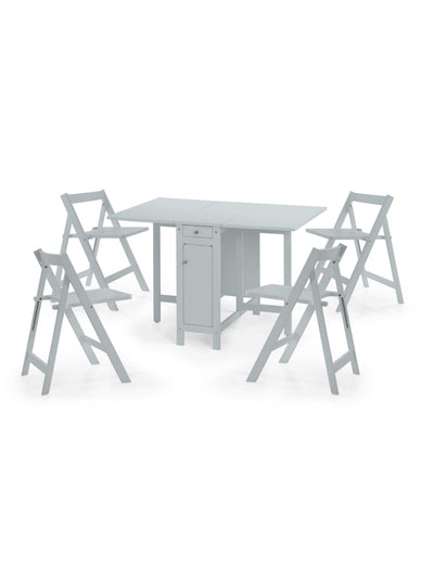 Savoy Dining Set - Light Grey