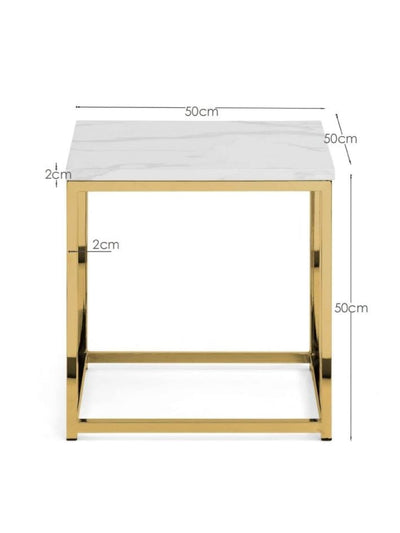 Scala Gold Lamp Table