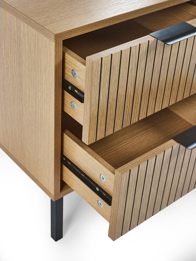 Sia 2 Drawer Bedside