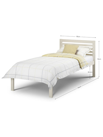 Slocum White Bed – Stone White