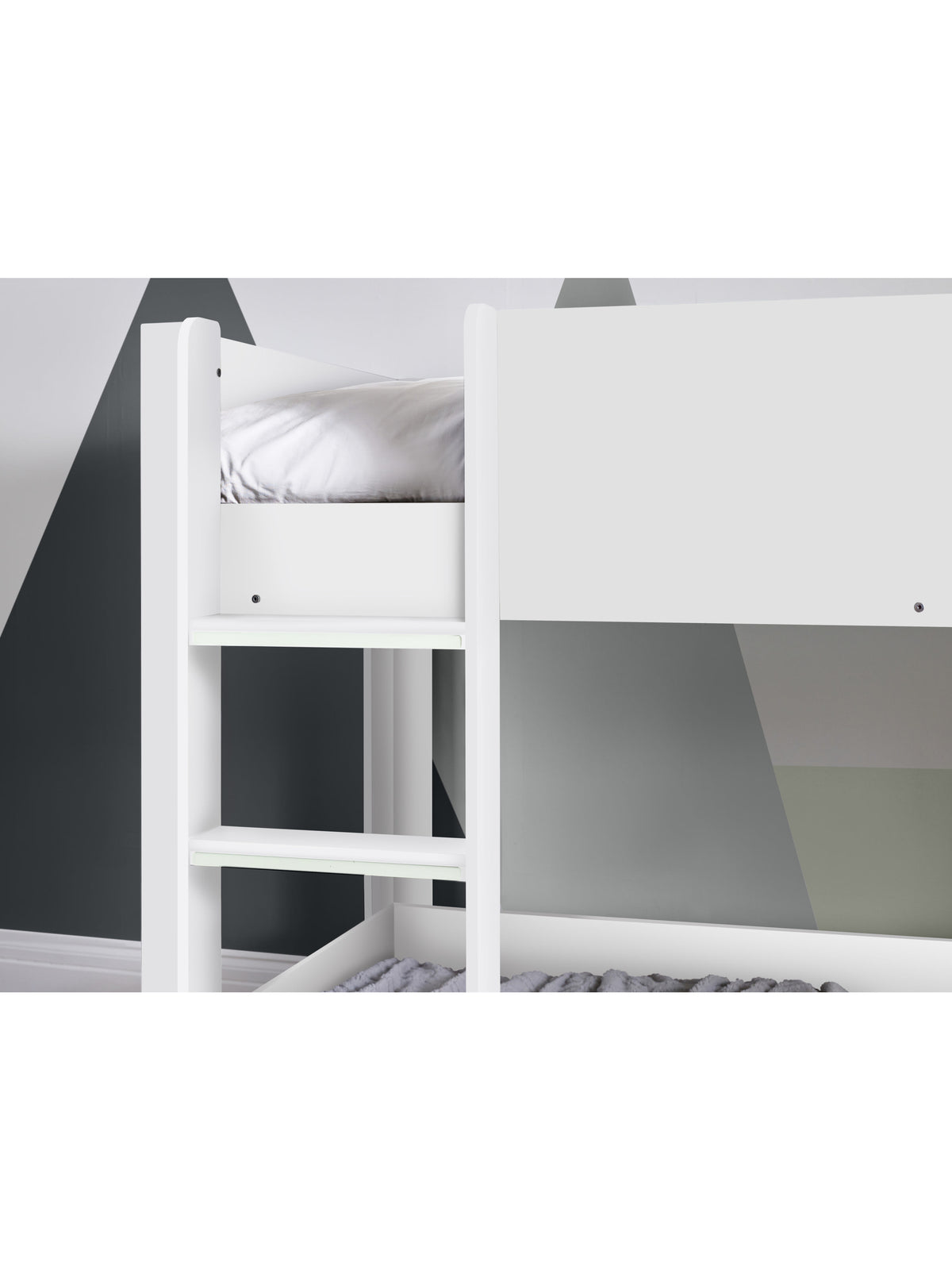Solomon Bunk Bed - All White