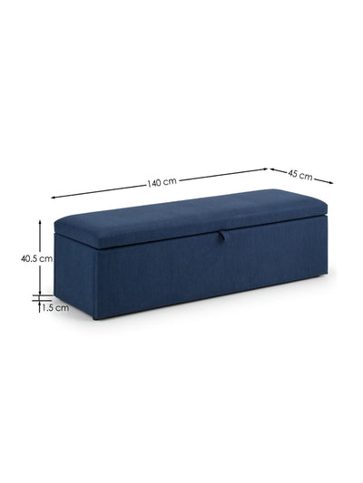 Sorrento Blanket Box - Blue