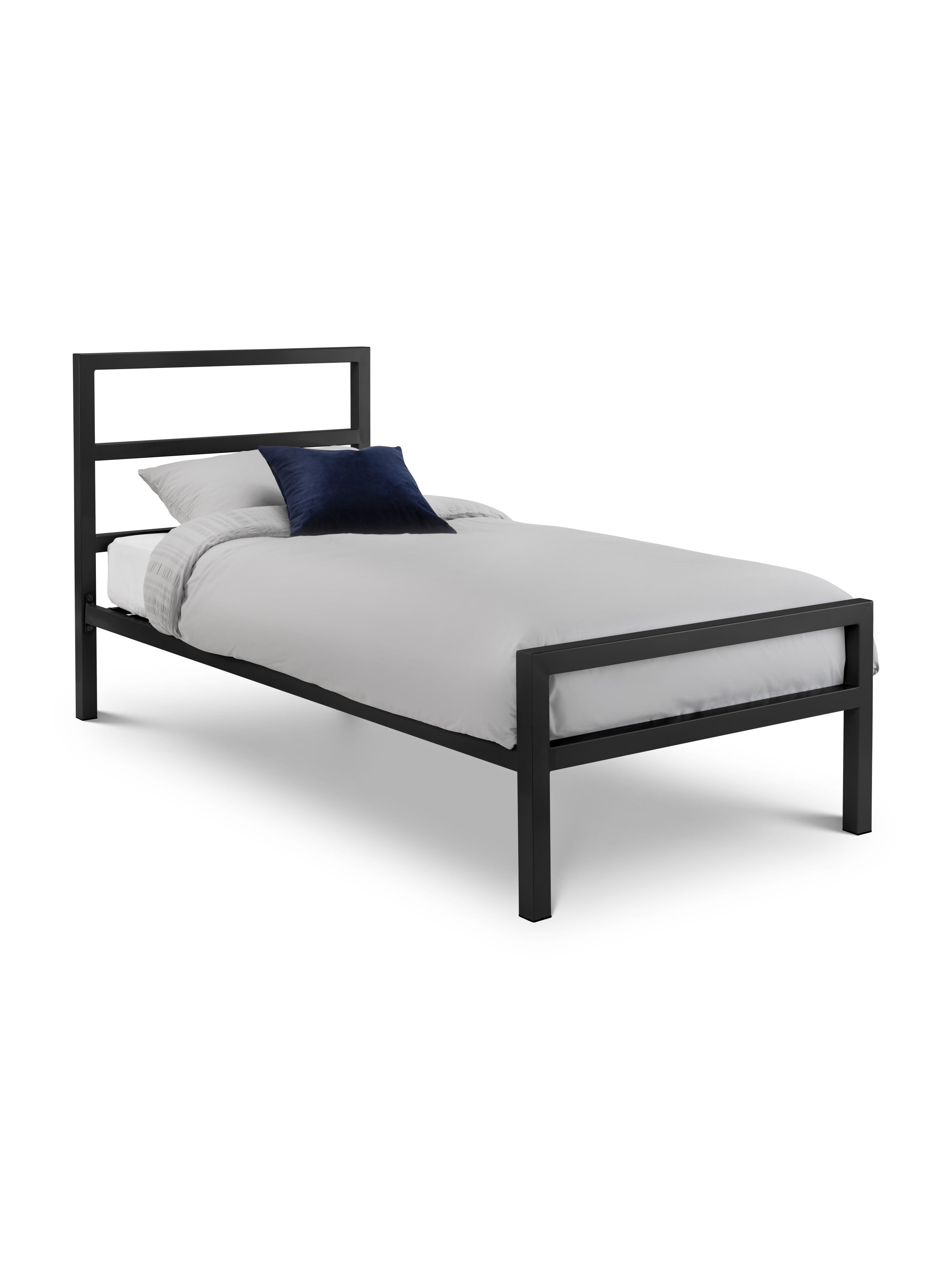 Soto Black Metal Bed