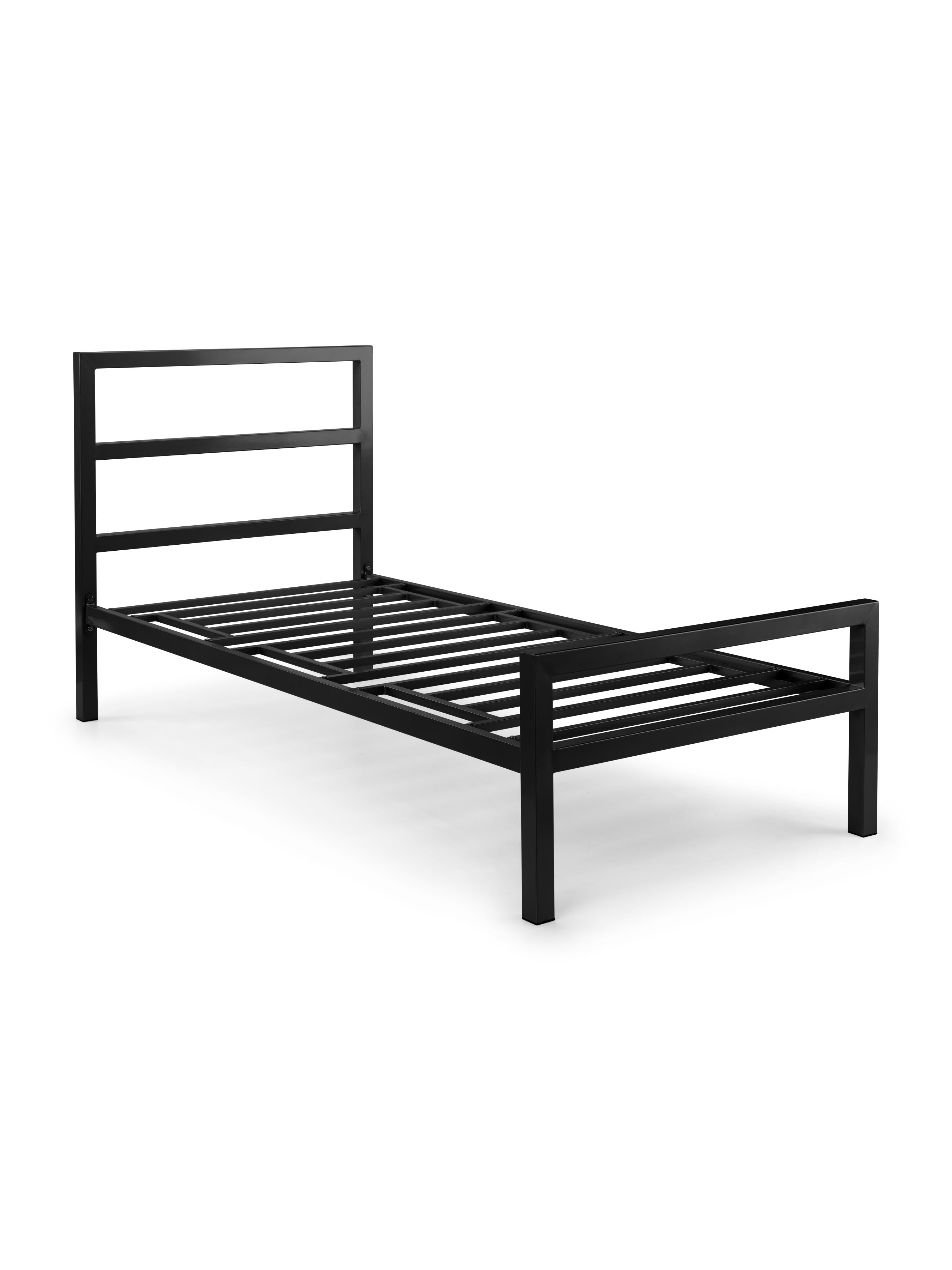 Soto Black Metal Bed