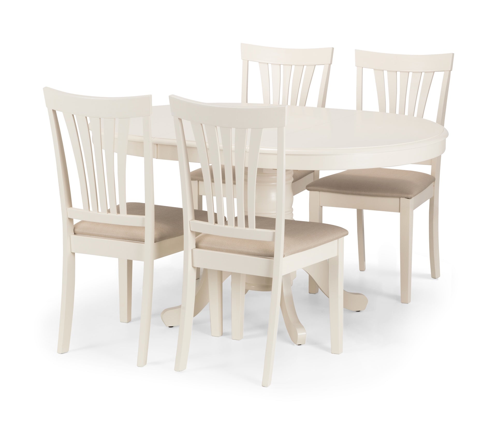Stanmore Ivory Chairs (Set of 2) – Julian Bowen, view 4