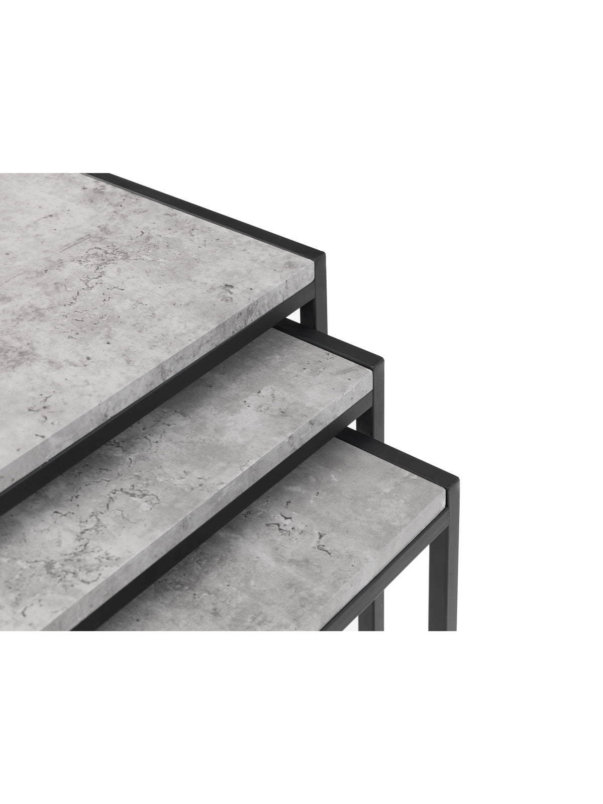 Staten Concrete Nest Of 3 Tables