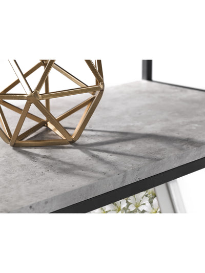 Staten Tall Concrete Bookcase