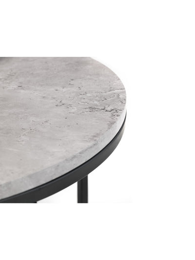 Staten Concrete Round Nesting Coffee Table