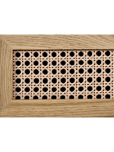 Sydney 3 Drawer Chest - Rattan Effect