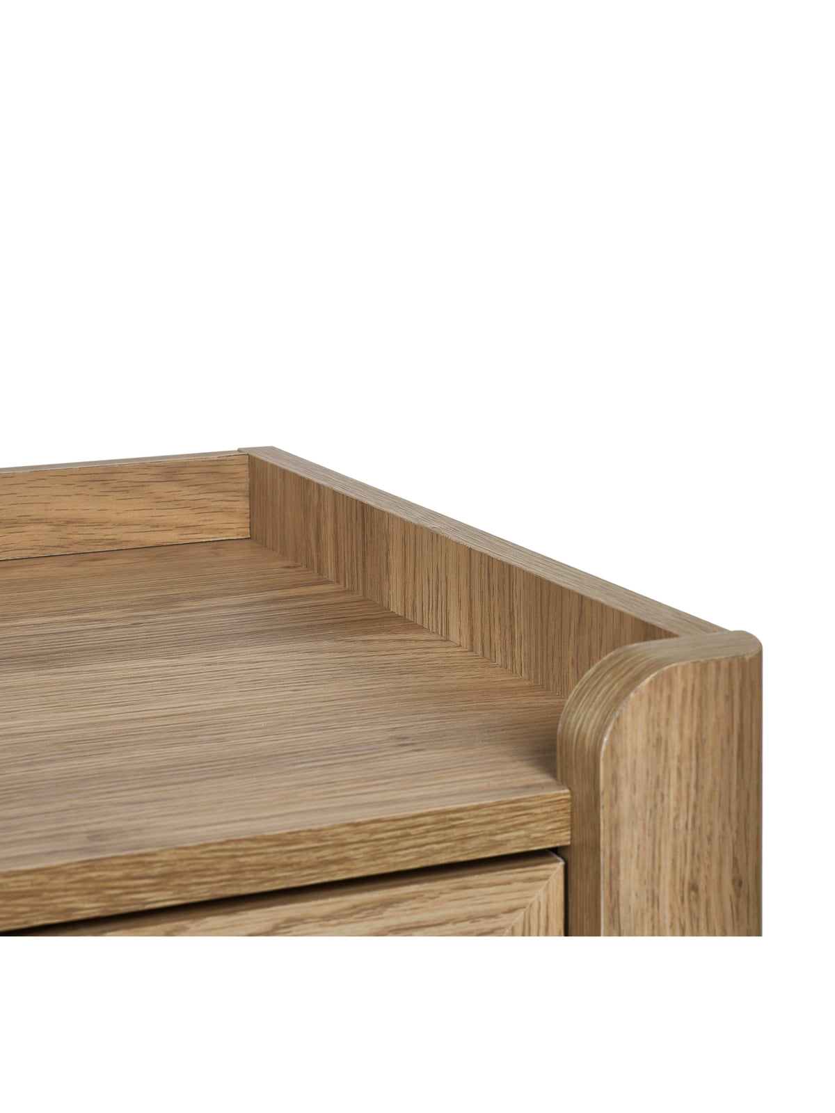 Sydney 6 Drawer Wide Chest - Rattan Effect