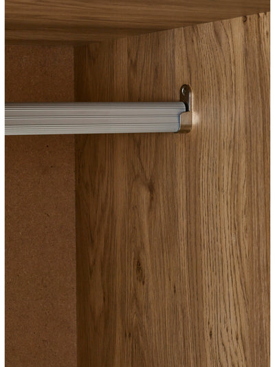 Sydney 2 Door Wardrobe - Rattan Effect