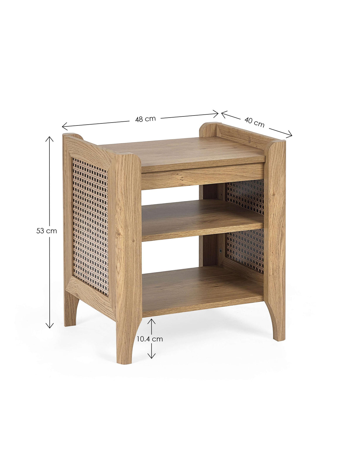 Sydney Lamp Table With Removable Shelf