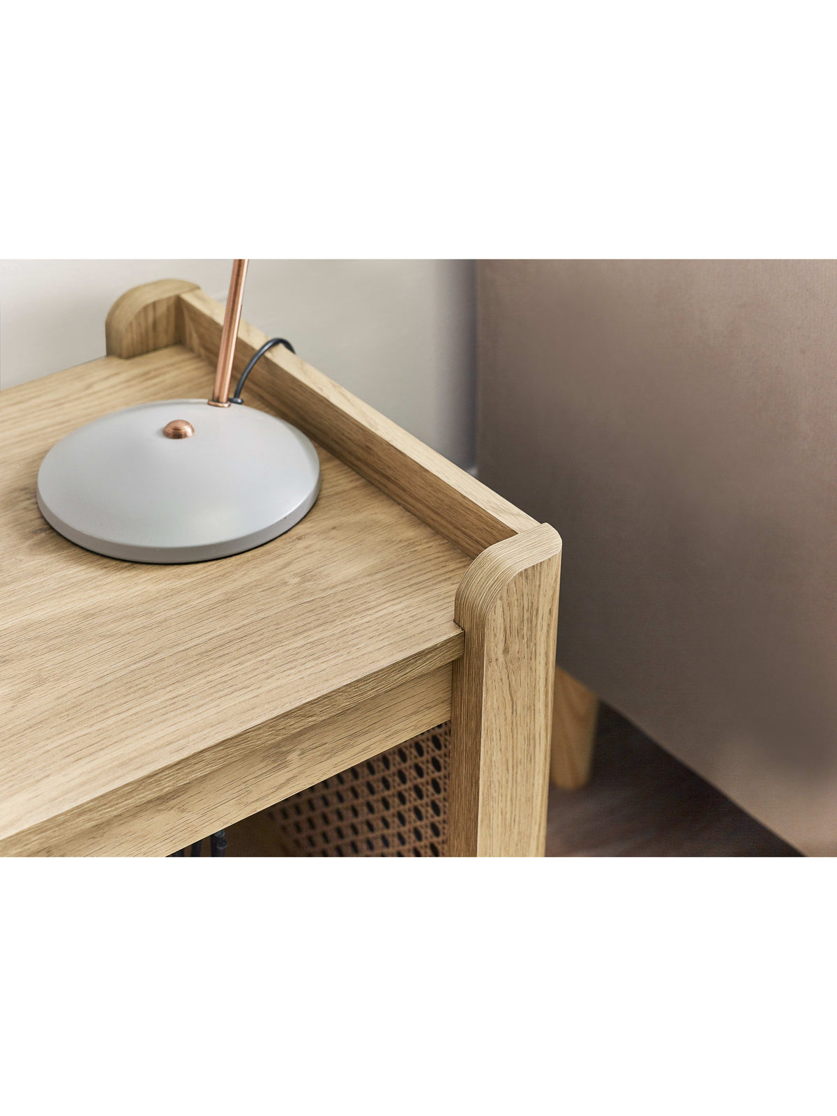 Sydney Lamp Table With Removable Shelf