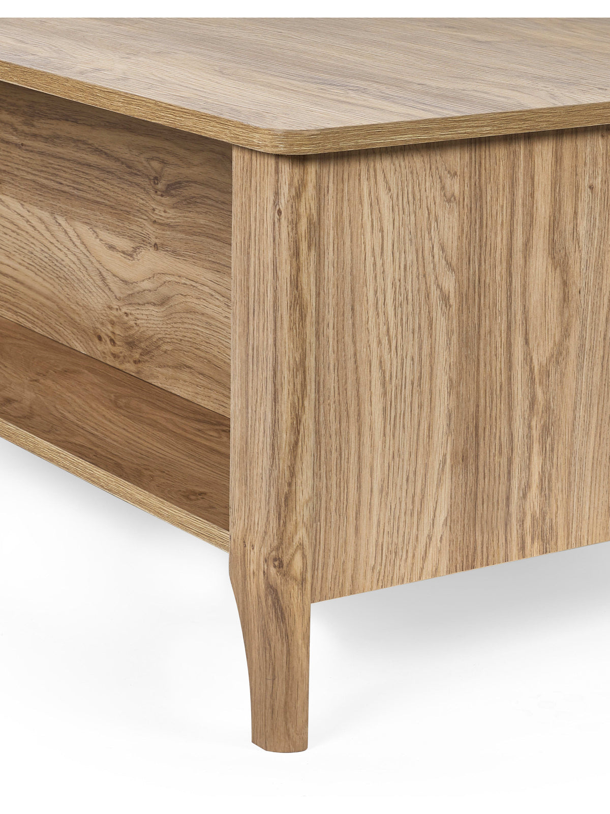 Sydney 2 Drawer Coffee Table - Rattan Effect