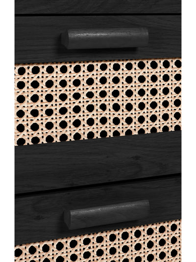 Sydney 5 Drawer Chest - Black Ash