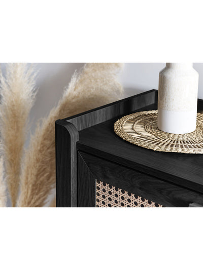 Sydney 3 Drawer Chest - Black Ash
