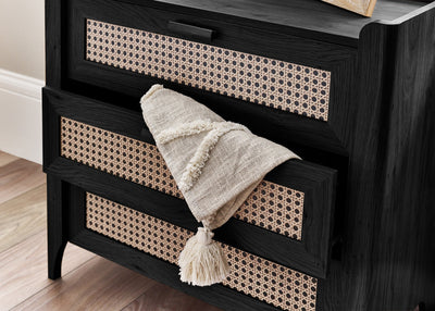 Sydney 3 Drawer Chest - Black Ash – Julian Bowen, view 11