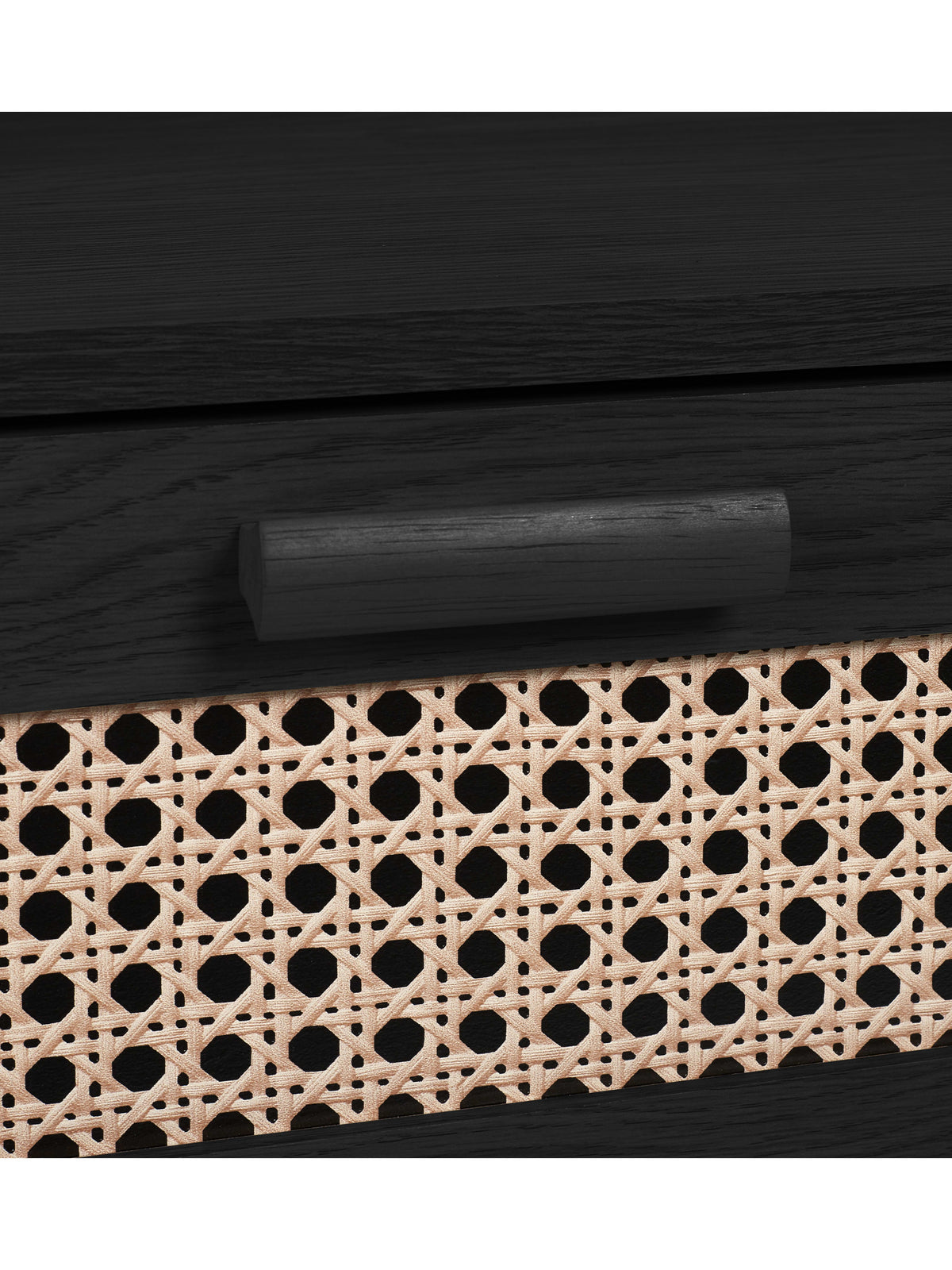 Sydney 6 Drawer Wide Chest - Black Ash