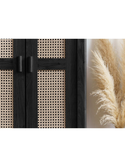 Sydney 2 Door Wardrobe - Black Ash