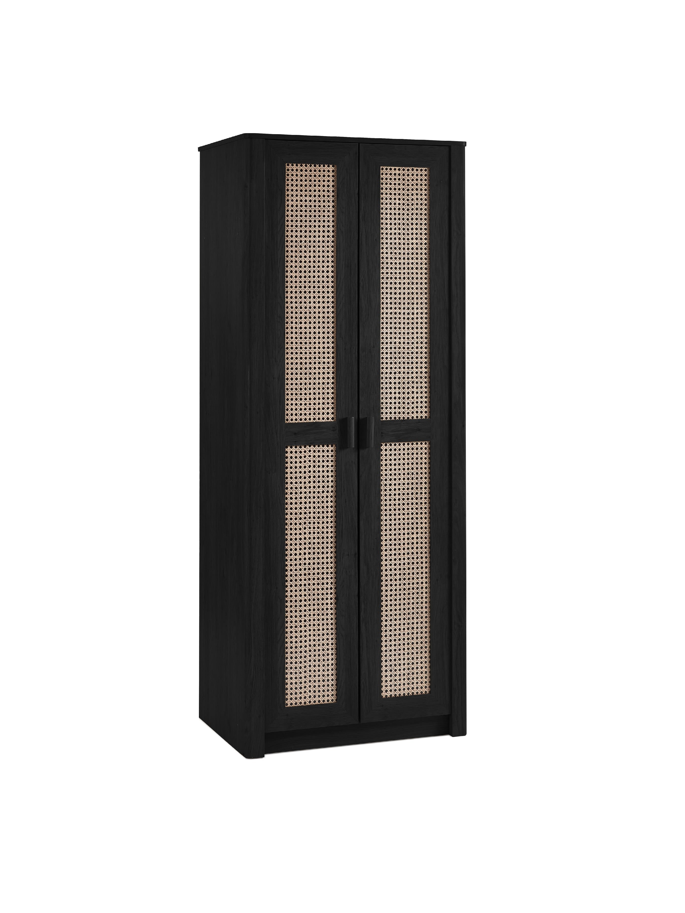 Sydney 2 Door Wardrobe - Black Ash