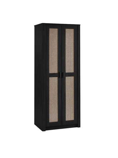Sydney 2 Door Wardrobe - Black Ash