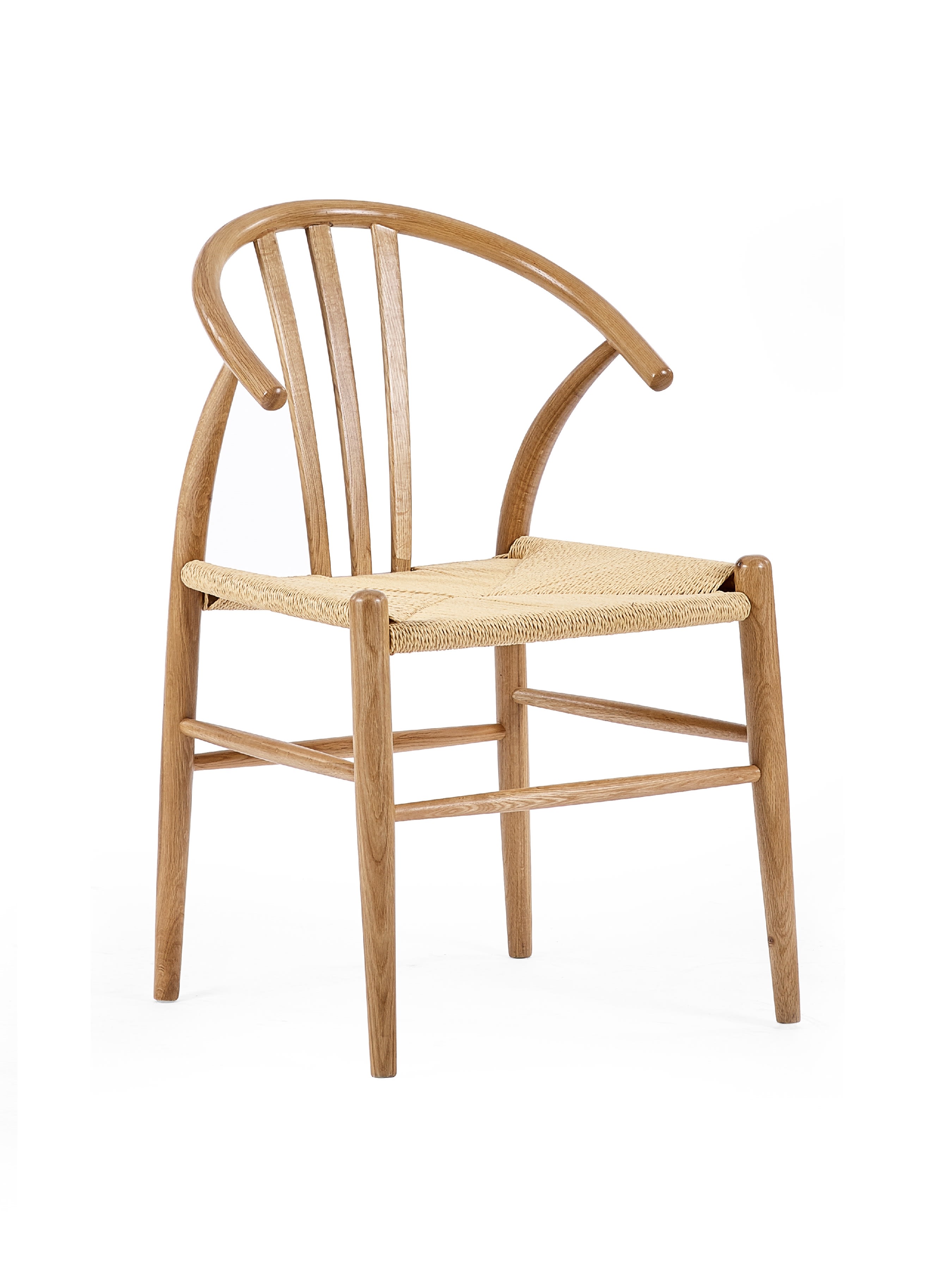 Symi Natural Oak Dining Chairs (Set of 2)