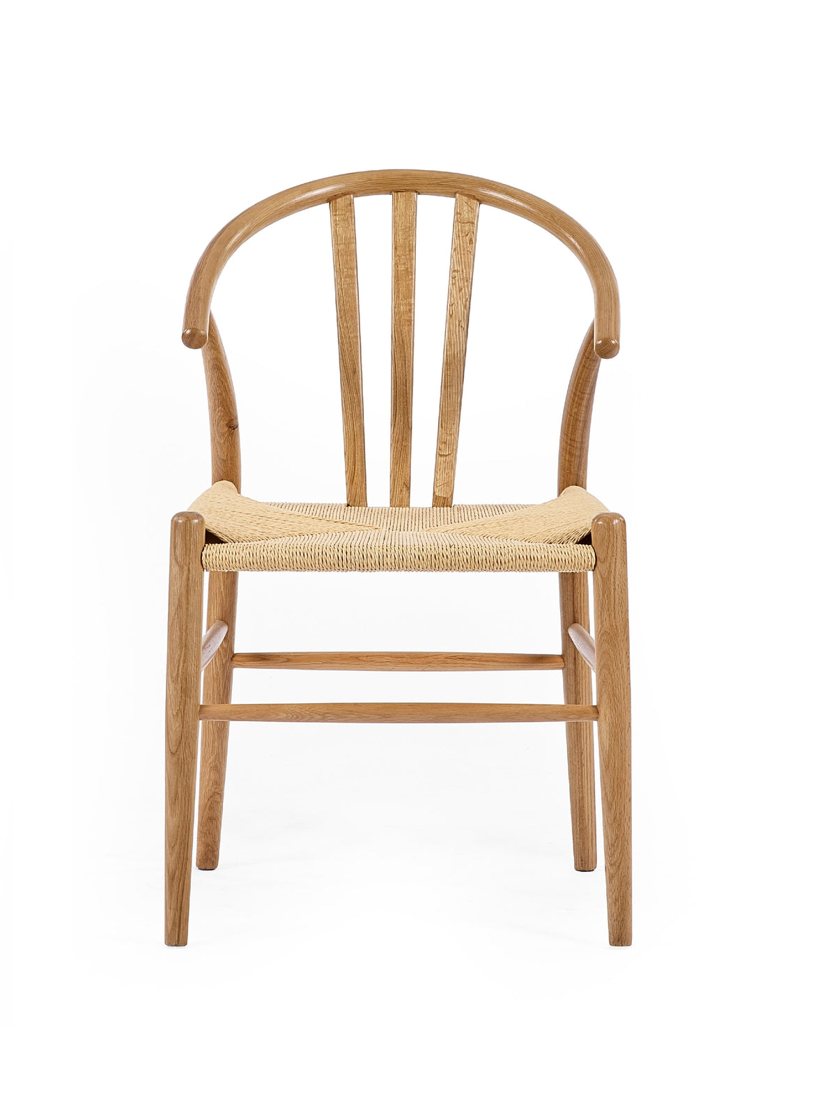 Symi Natural Oak Dining Chairs (Set of 2)