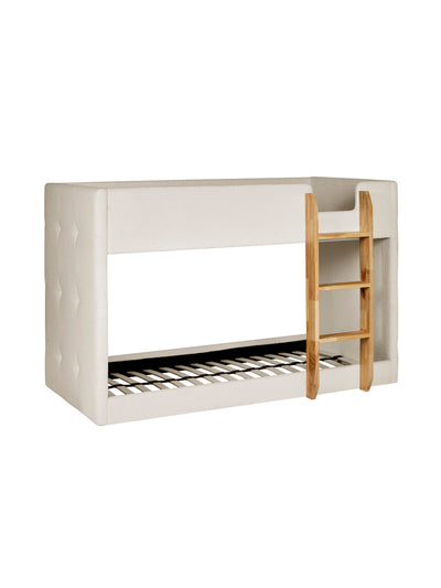Teddy Upholstered Bunk Bed – Cream Boucle
