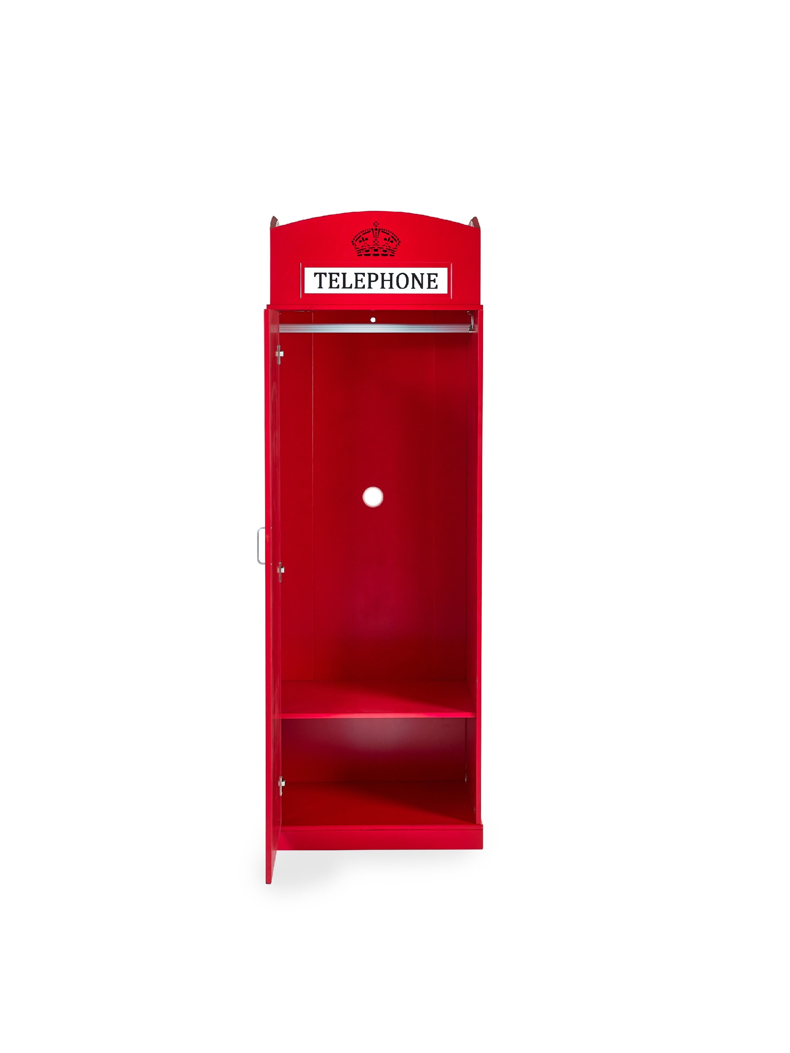 Telephone Box Wardrobe