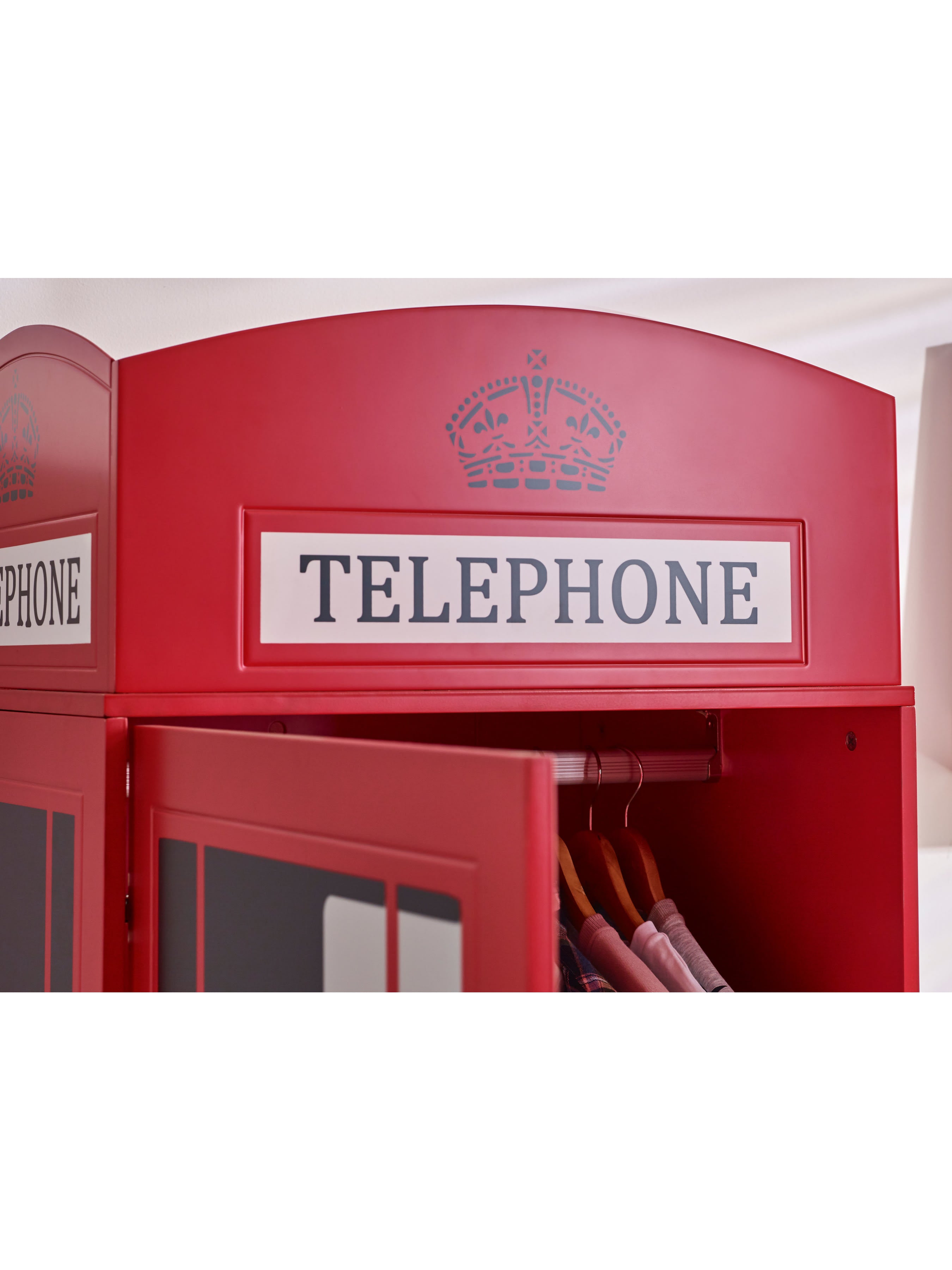 Telephone Box Wardrobe