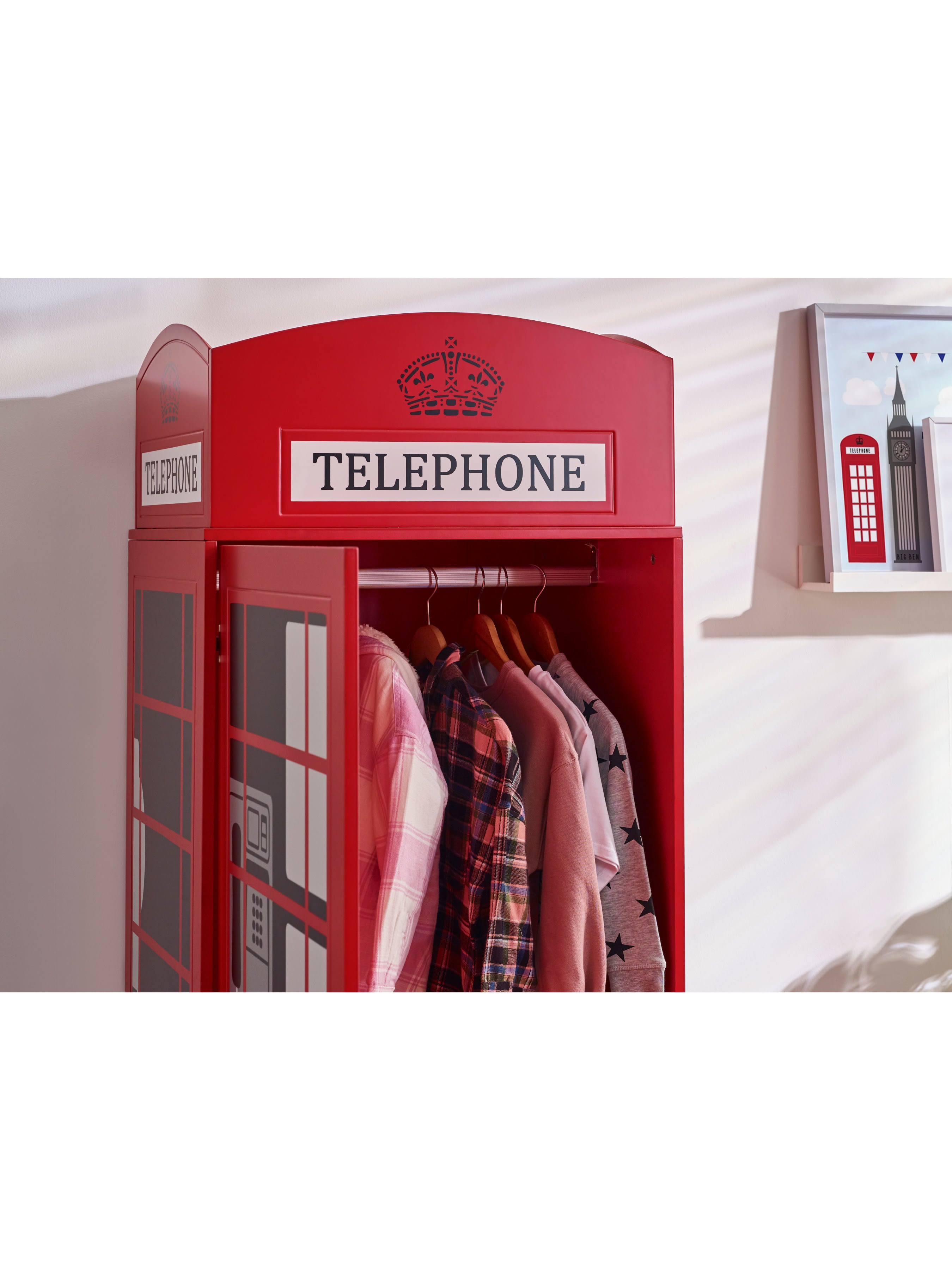 Telephone Box Wardrobe