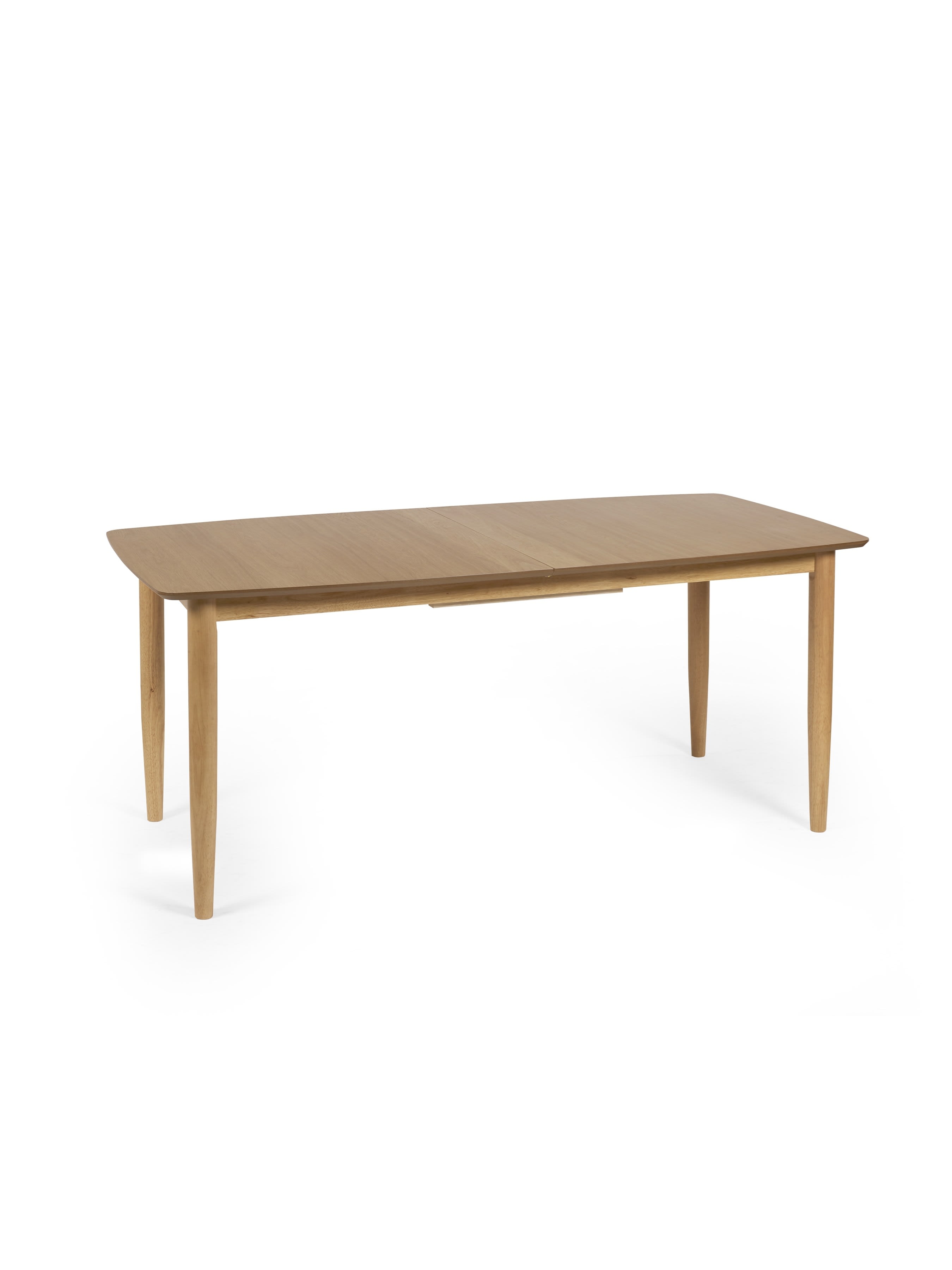 Theia Dining Set 180-220cm Extending Dining Table with 4 Chairs – Viola Oak Effect