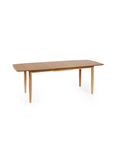 Theia Dining Set 180-220cm Extending Dining Table with 6 Chairs – Viola Oak Effect