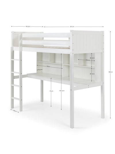 Titan Highsleeper White