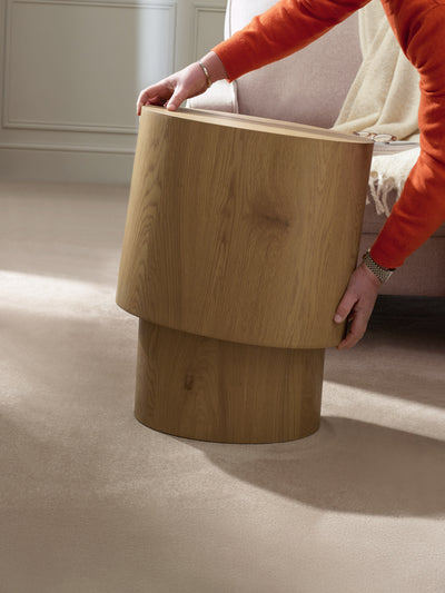 Toba Light Oak Effect Nest of 2 Tables