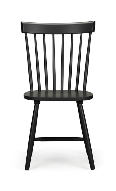Torino Black Chairs (Set Of 4) – Julian Bowen, view 4