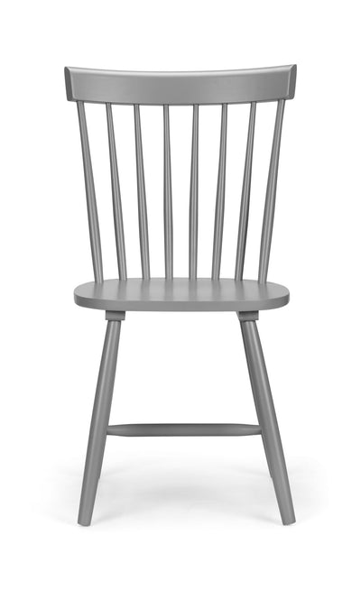 Torino Grey Chairs (Set of 4) – Julian Bowen, view 3