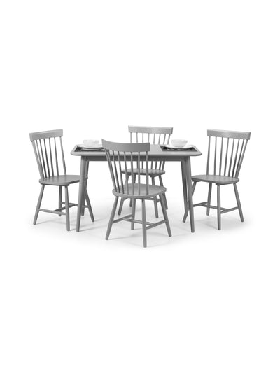 Torino Grey Chairs (Set of 4)