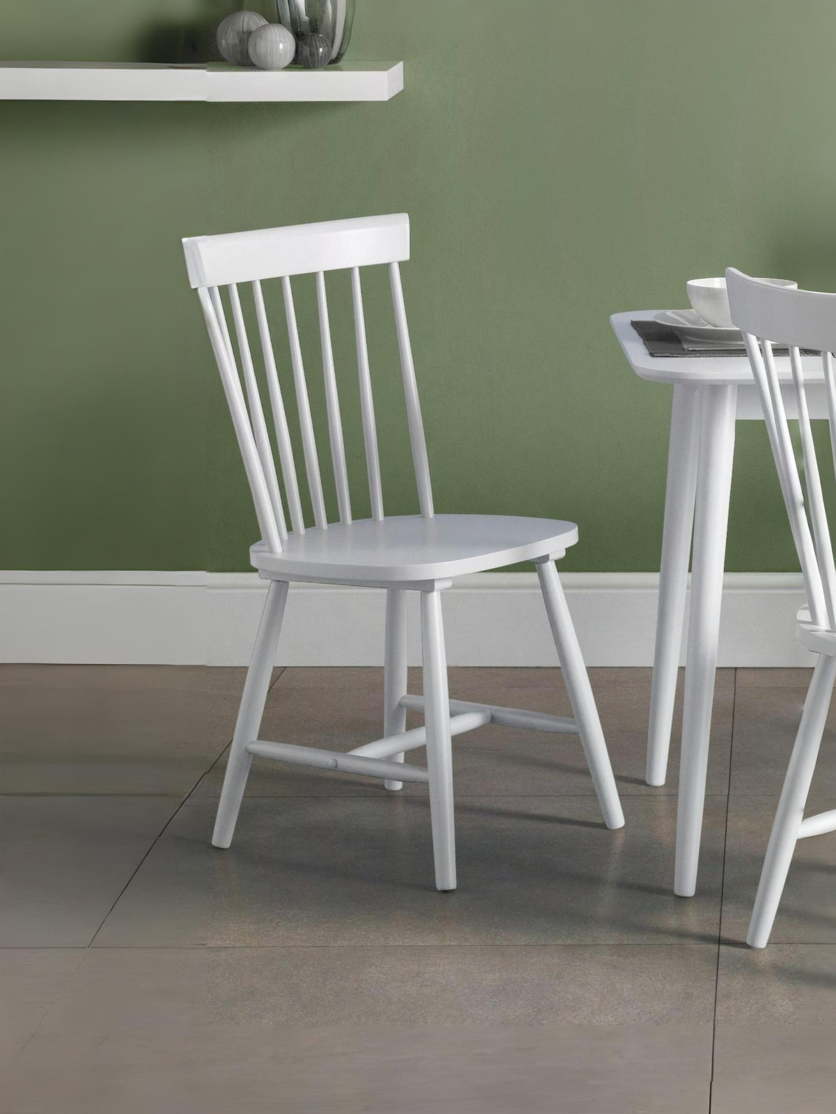 Torino White Chairs (Set Of 4)