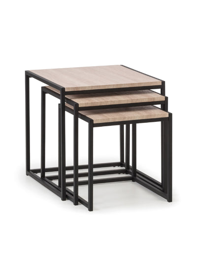 Tribeca Nest Of 3 Tables - Sonoma Oak