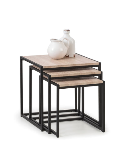 Tribeca Nest Of 3 Tables - Sonoma Oak