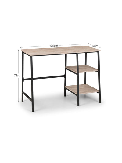 Tribeca Desk - Sonoma Oak