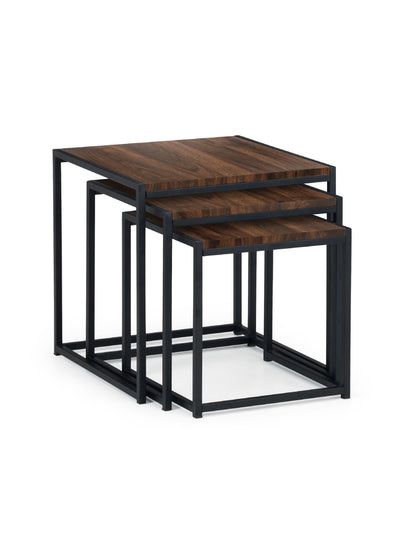 Tribeca Nest Of 3 Tables - Walnut