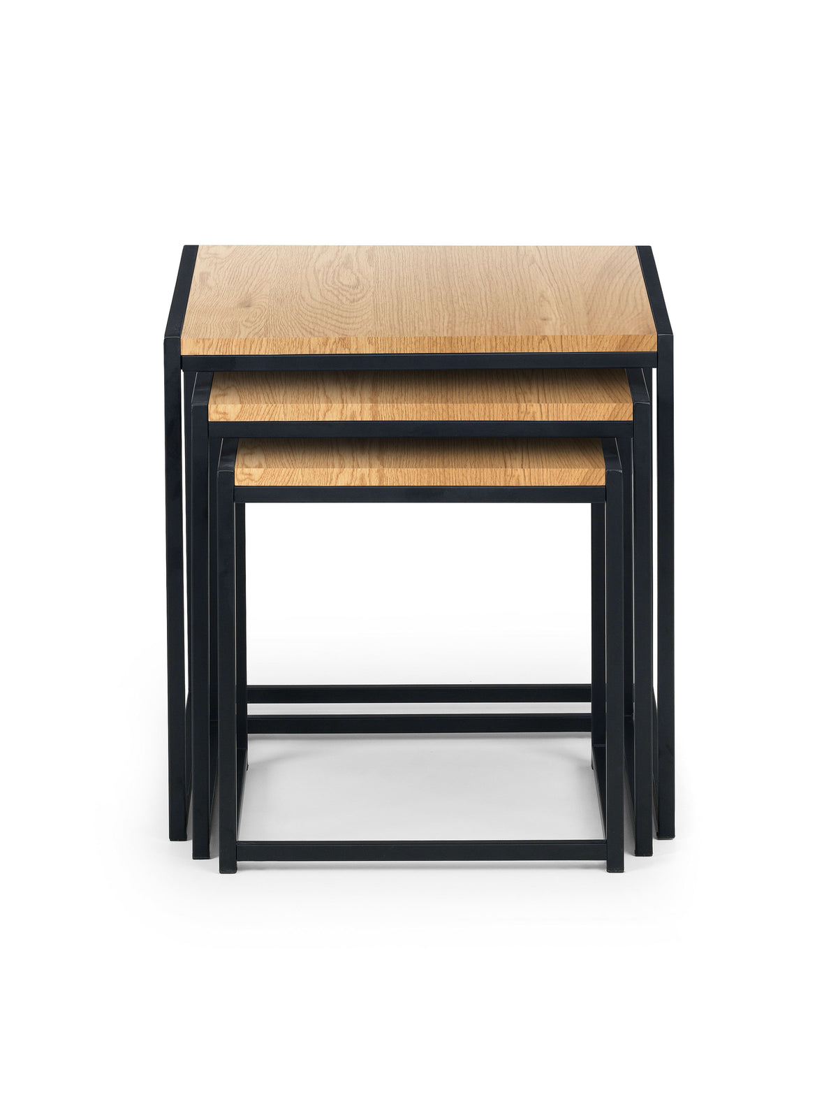 Tribeca Nest Of 3 Tables - Oak