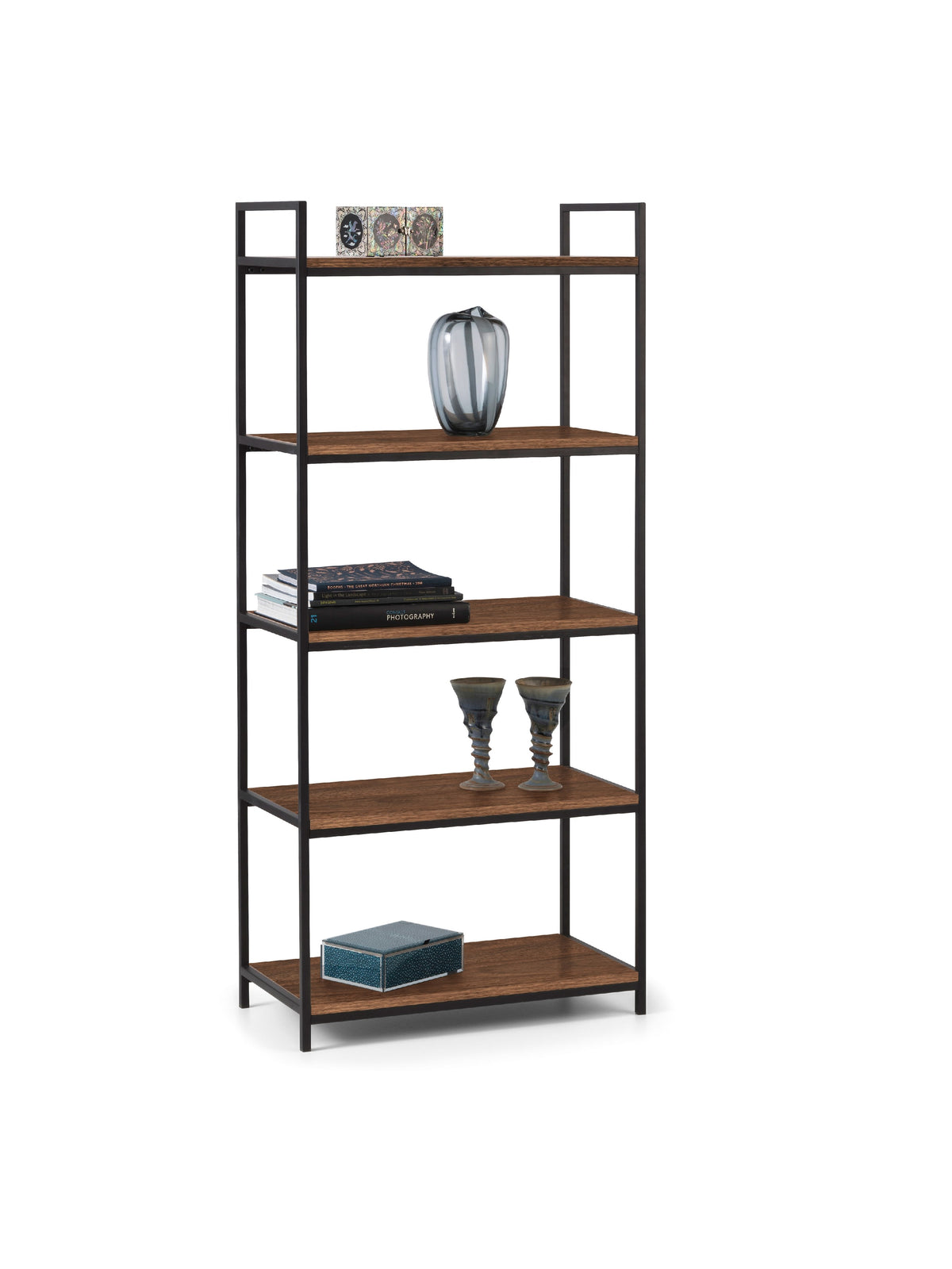 Tribeca Tall Bookcase - Walnut
