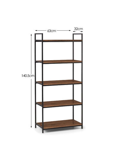Tribeca Tall Bookcase - Walnut